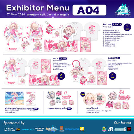 AniEx Summer 2024 Penny promotion